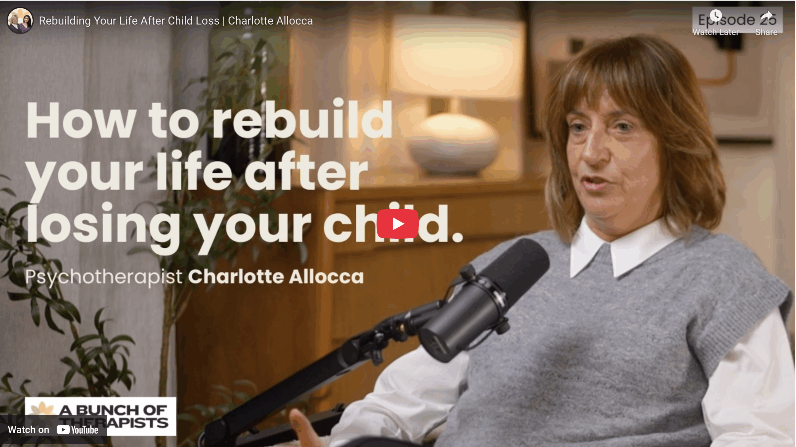 Rebuilding Your Life After Child Loss | Charlotte Allocca
