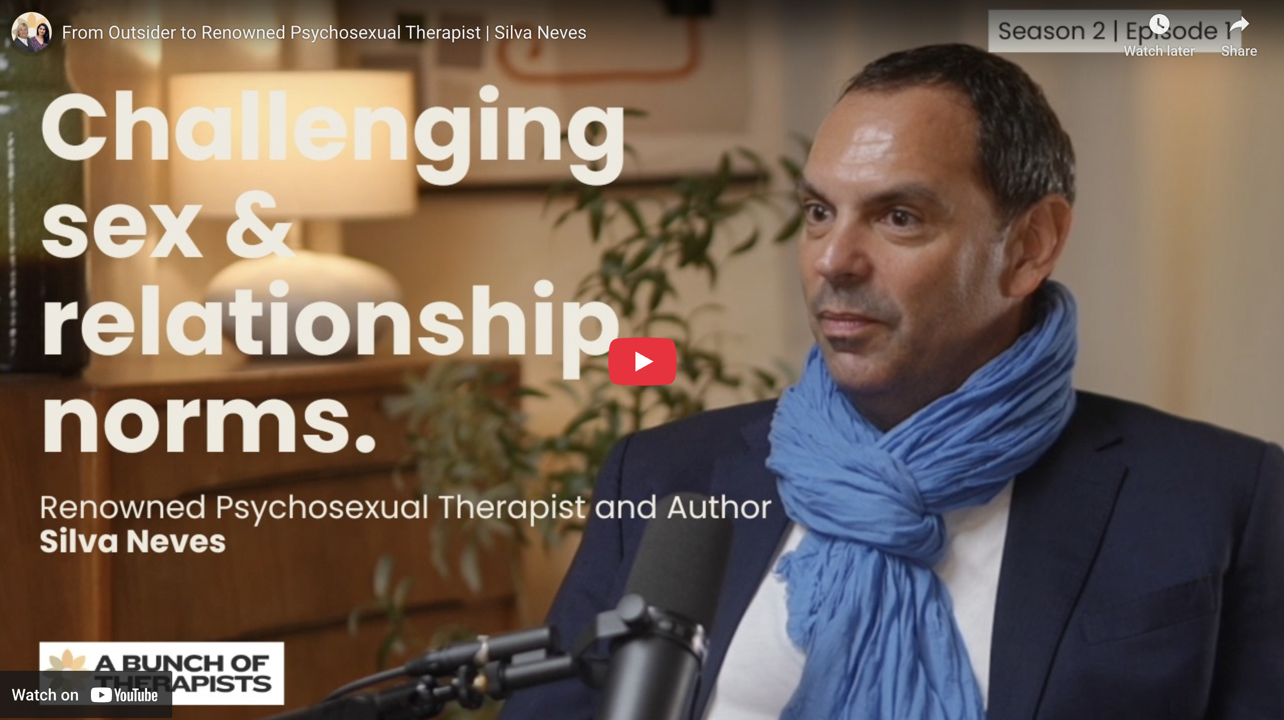 From Outsider to Renowned Psychosexual Therapist - Silva Neves