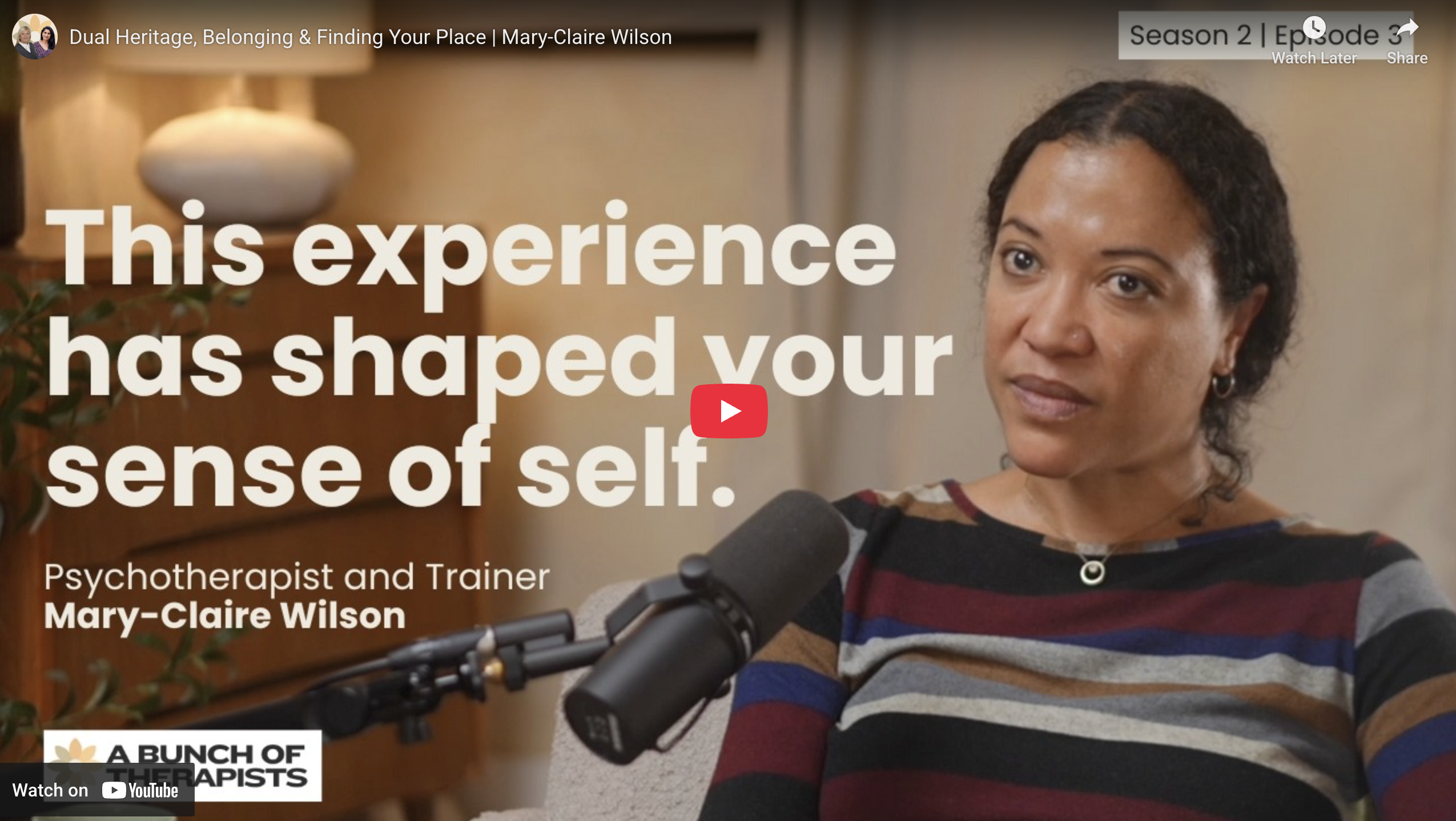 Dual Heritage, Belonging & Finding Your Place | Mary-Claire Wilson