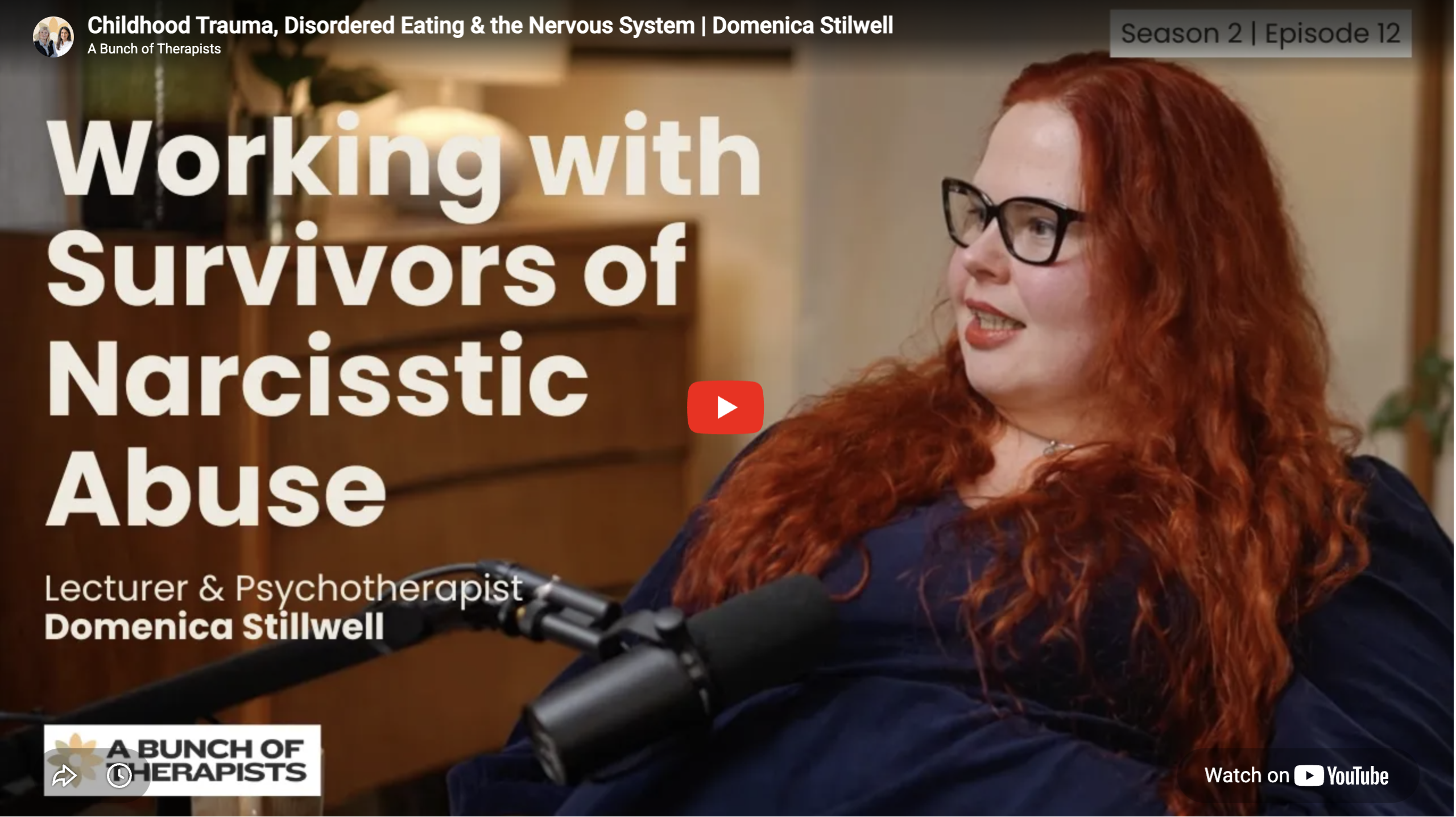 Childhood Trauma, Disordered Eating & the Nervous System | Domenica Stilwell
